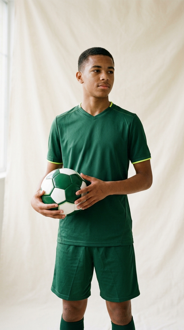 Youth football player